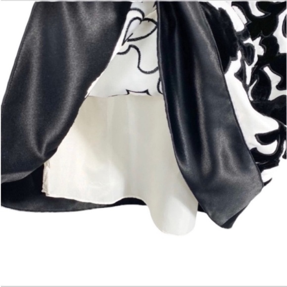 WHITE HOUSE BLACK MARKET velvet strapless dress 0 - Picture 7 of 10